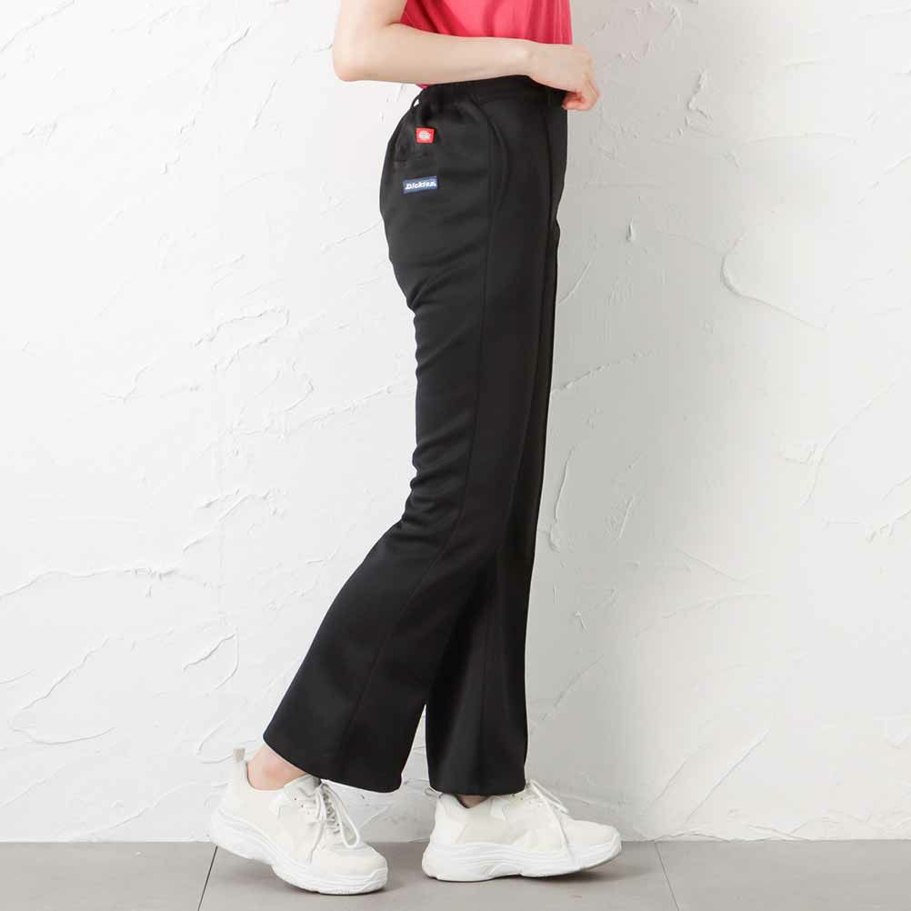 Dickies ジャージーセンターシームフレアパンツ レディース