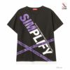 Simplify ポンチ素材 ロゴラインTシャツ キッズ ネコポス 対応商品