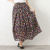 【オンラインストア限定】綿ボイル総柄スカート レディース商品サムネイル-2