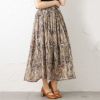 [期間限定価格]【オンラインストア限定】綿ボイル総柄スカート レディース商品サムネイル-4