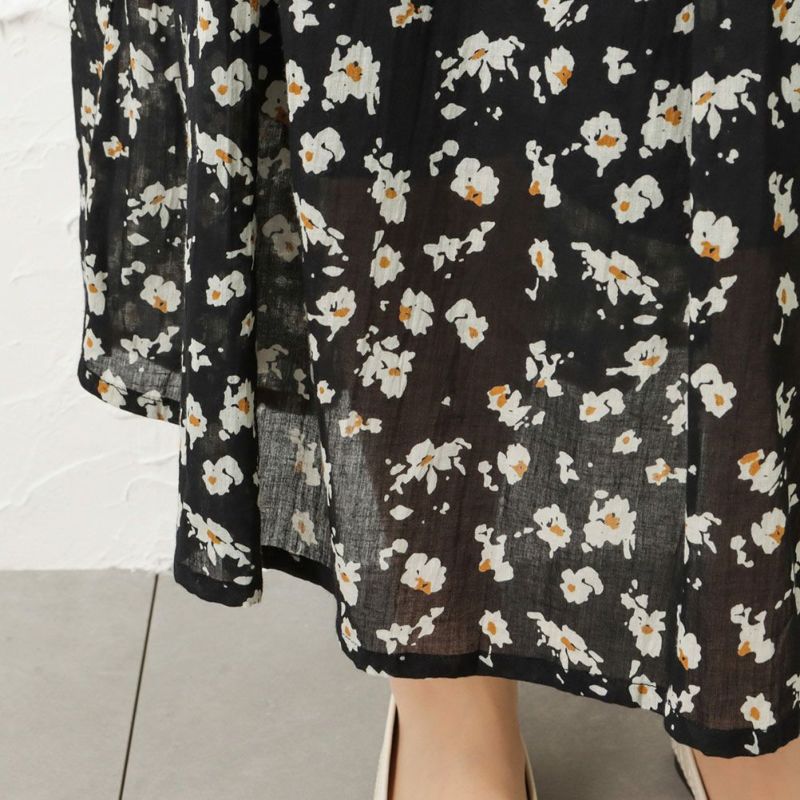 [期間限定価格]【オンラインストア限定】綿ボイル総柄スカート レディース商品画像-14