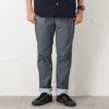 NAVY COOL 裏メッシュドビーストレートパンツ メンズ