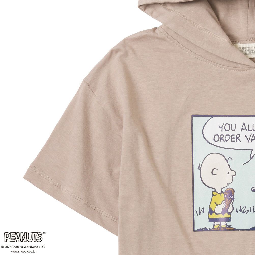 PEANUTS SNOOPY Tパーカー キッズ商品サムネイル-3