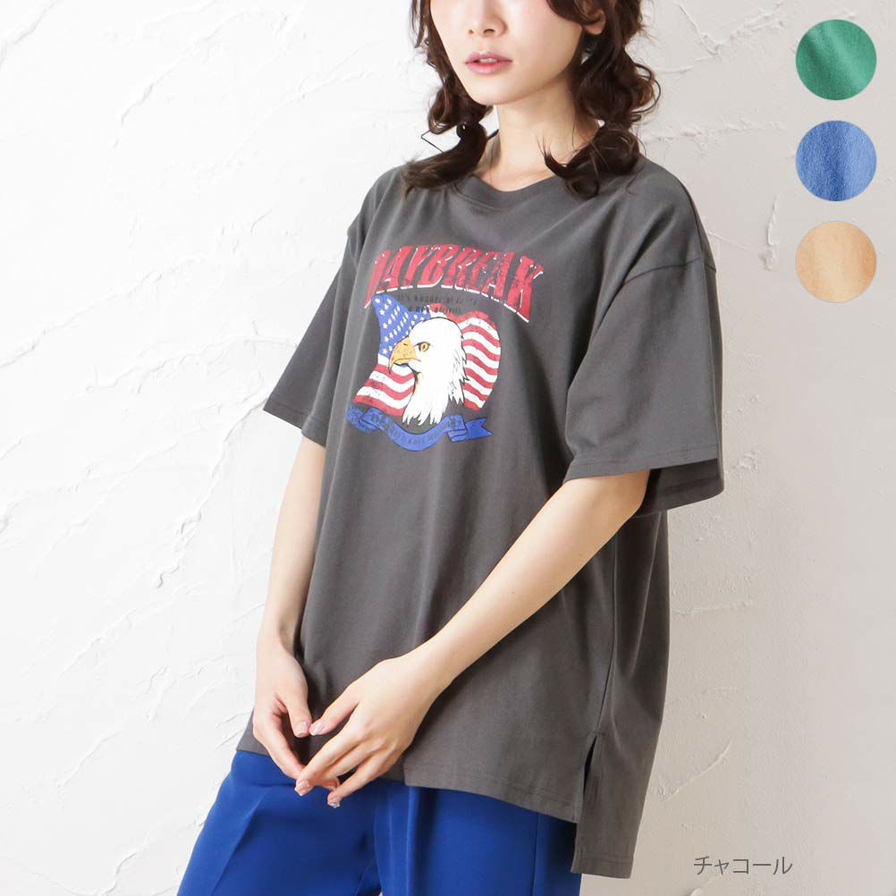 Good Crew プリントtシャツ レディース