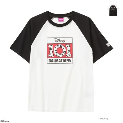 Disney 101匹わんちゃん ラグランtシャツ キッズ