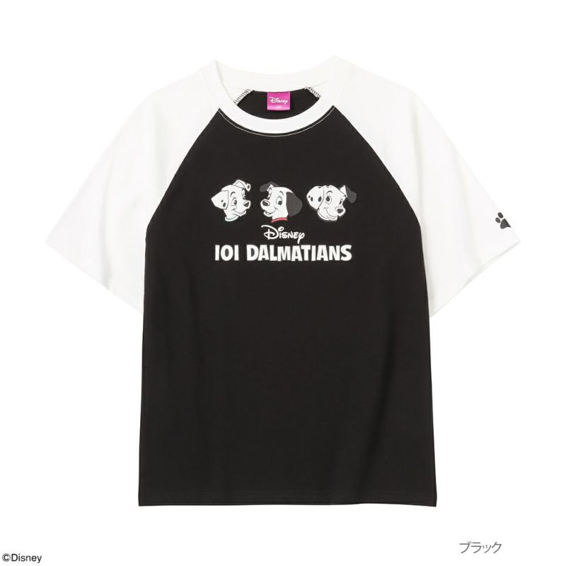 Disney 101匹わんちゃん / ラグランTシャツ キッズ ネコポス 対応商品