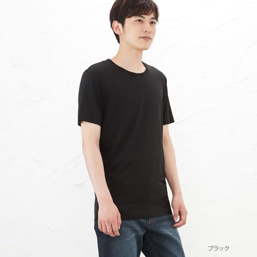 SARARI COOL クルーネックTシャツ メンズ ネコポス 対応商品