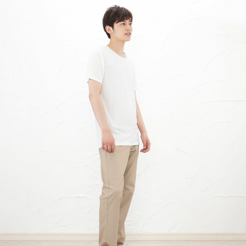 SARARI COOL クルーネックTシャツ メンズ メール便 対応商品商品画像-5