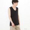 SARARI COOL Vネックノースリーブ メンズ ネコポス 対応商品
