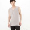 SARARI COOL Vネックノースリーブ メンズ ネコポス 対応商品