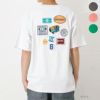 ワッペンコラージュTシャツ メンズ ネコポス 対応商品