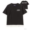 NAVY フェイクレイヤードTシャツ キッズ ネコポス 対応商品