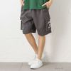 VISION STREET WEAR 発泡ロゴ裏毛カーゴショートパンツ メンズ