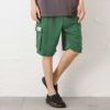 VISION STREET WEAR 発泡ロゴ裏毛カーゴショートパンツ メンズ