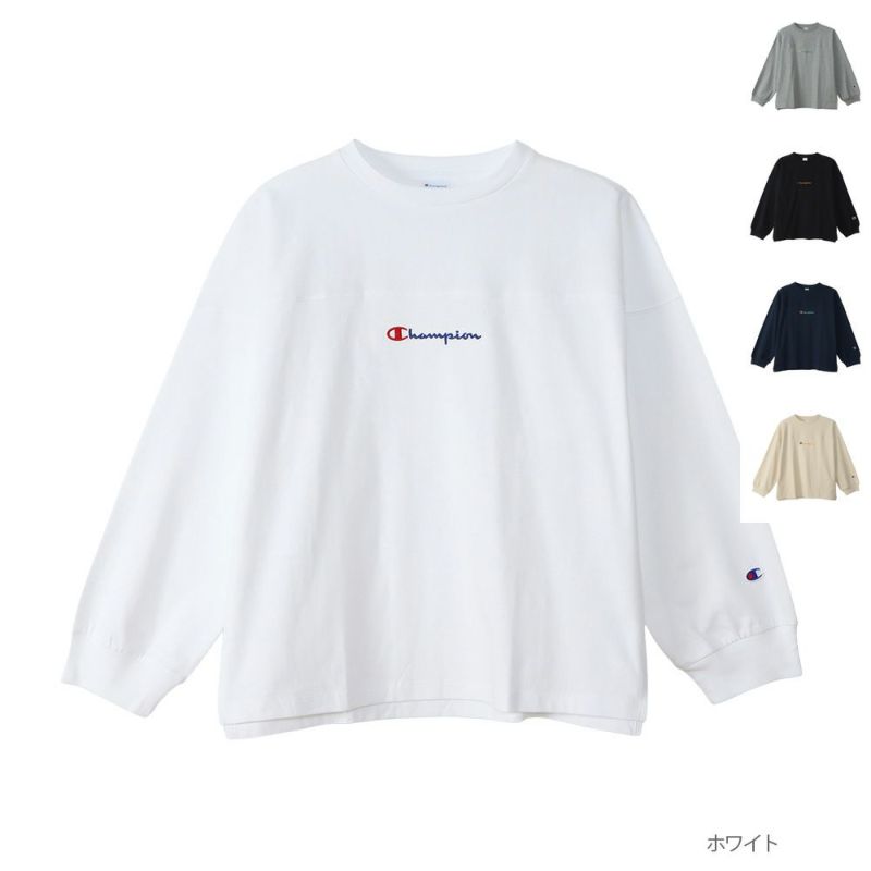 Champion ロングスリーブTシャツ レディース