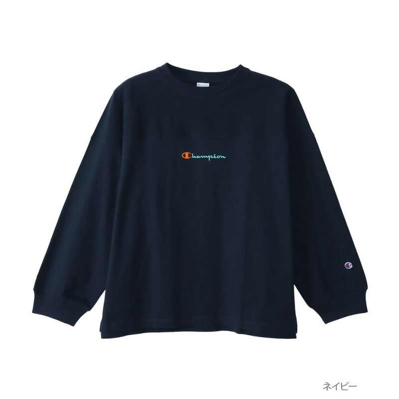 Champion ロングスリーブTシャツ レディース