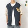 VISION STREET WEAR ワッペンベースボールシャツ メンズ