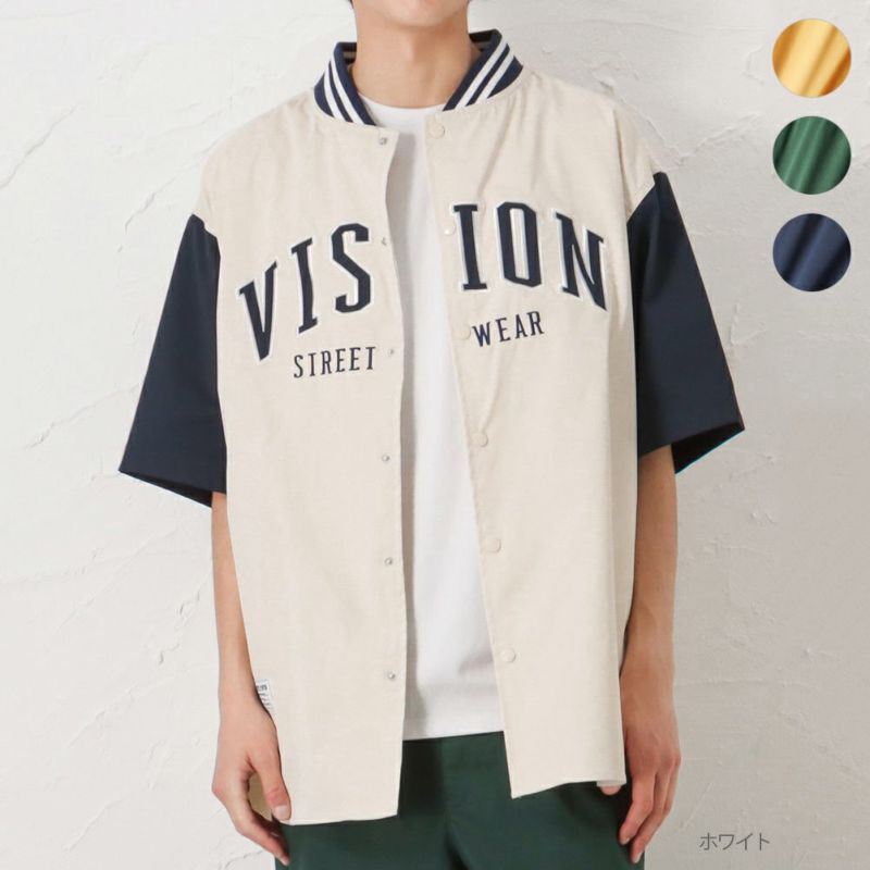 【オンラインストア限定】VISION STREET WEAR  カレッジスタシャツ メンズ商品画像-1