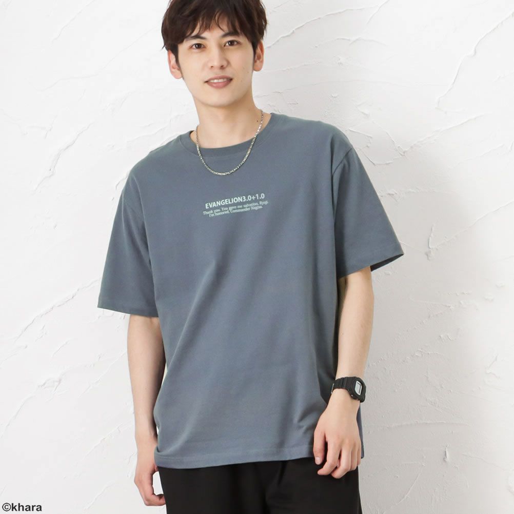 Evangelion エヴァンゲリオン 半袖tシャツ メンズ