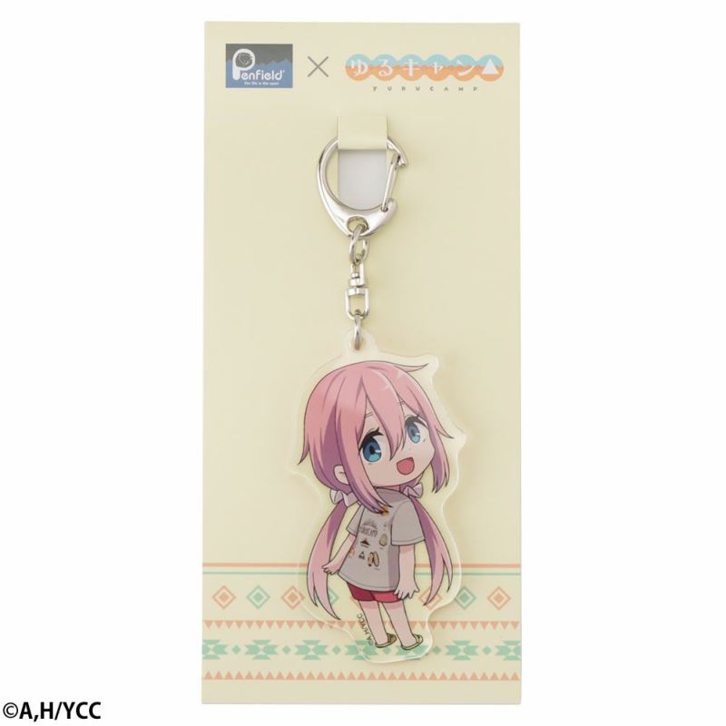 Penfield×ゆるキャン△ アクリルキーホルダー 各務原なでしこ メール便 対応商品商品画像-4