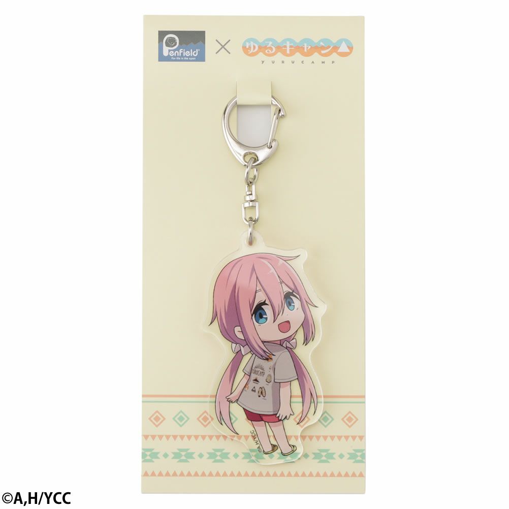 Penfield Penfield×ゆるキャン△ アクリルキーホルダー 各務原なでしこ