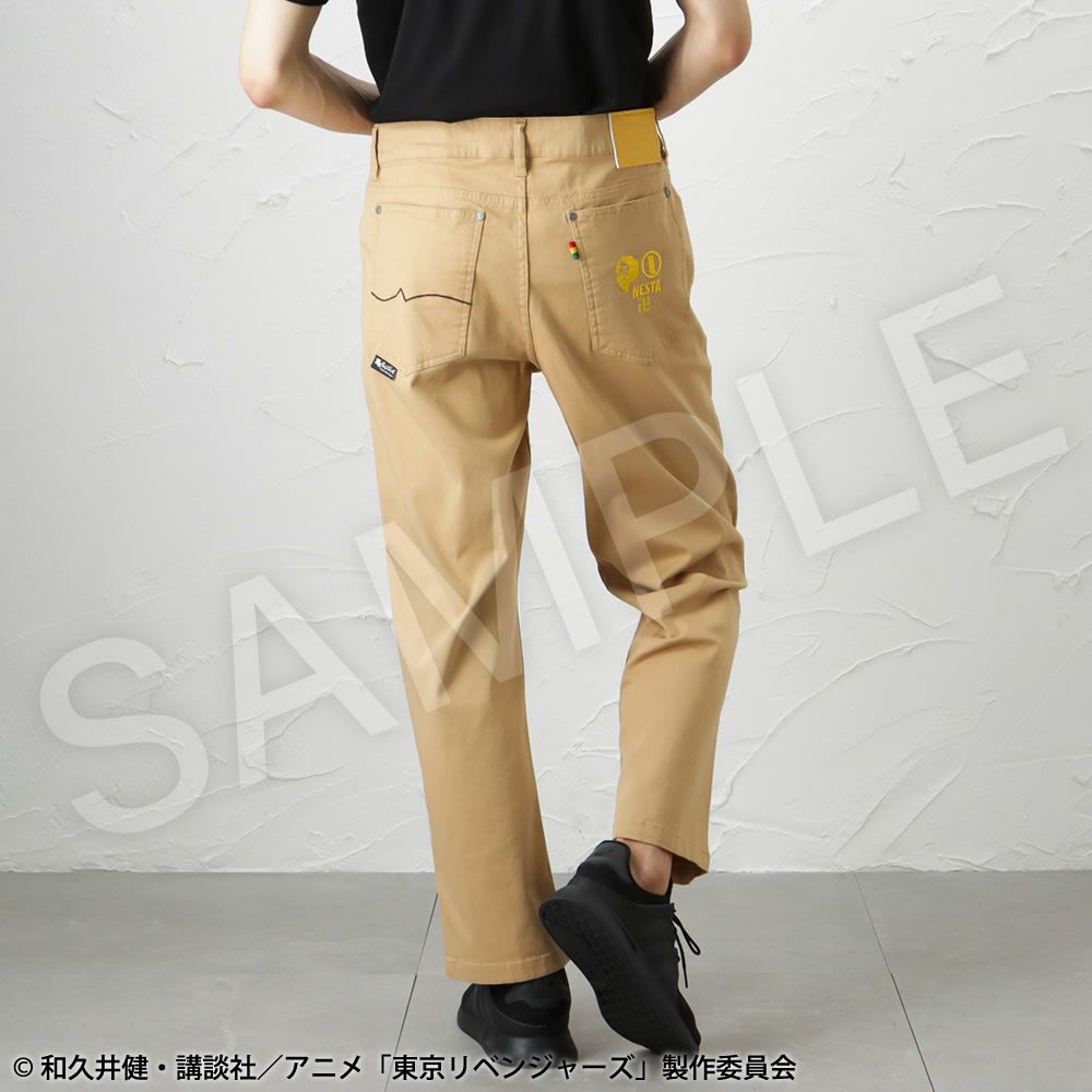 【非売品スペシャルカードをプレゼント】NESTA BRAND  東京リベンジャーズ 佐野万次郎 マイキー Mikey ストレッチパンツ メンズ商品サムネイル-6
