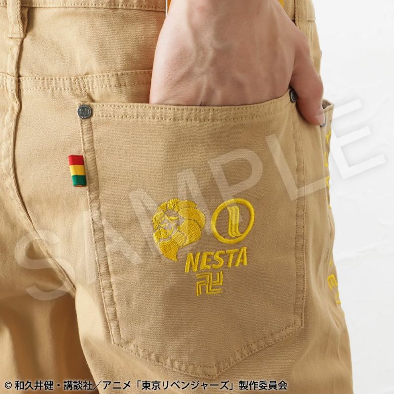【非売品スペシャルカードをプレゼント】NESTA BRAND  東京リベンジャーズ 佐野万次郎 マイキー Mikey ストレッチパンツ メンズ商品画像-11
