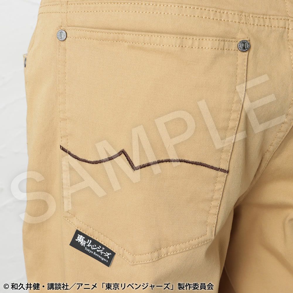 【非売品スペシャルカードをプレゼント】NESTA BRAND 東京リベンジャーズ 佐野万次郎 マイキー Mikey ストレッチパンツ メンズ