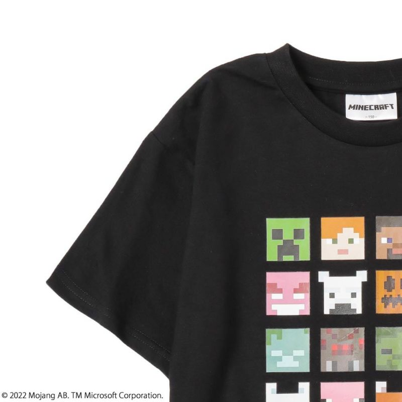Minecraft マインクラフト 半袖tシャツ キッズ