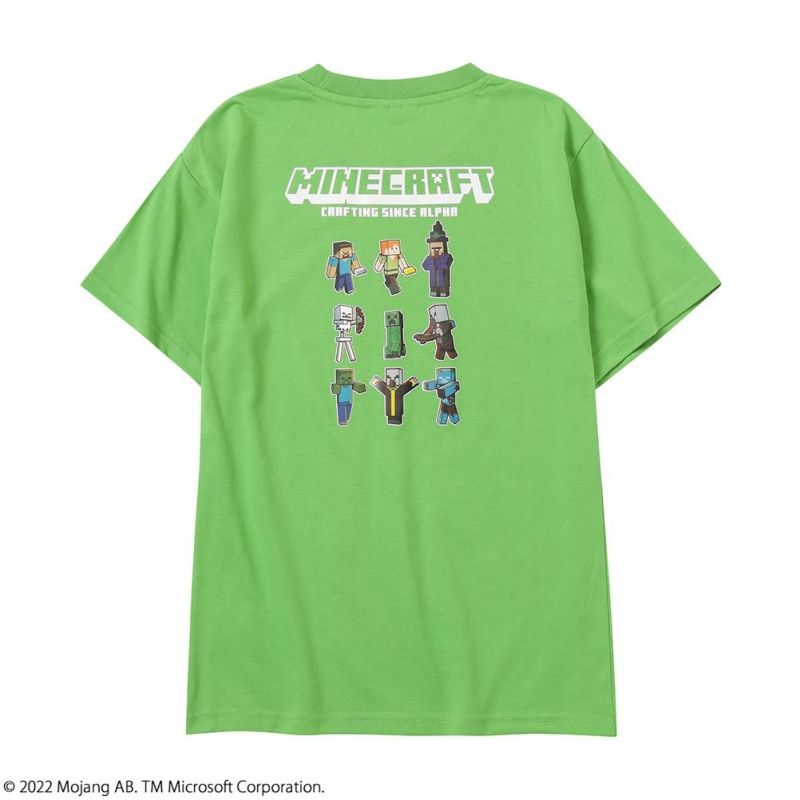 Minecraft マインクラフト 半袖tシャツ キッズ