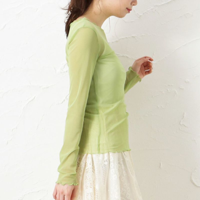 【オンラインストア限定】シアーメロープルオーバー レディース メール便 対応商品商品画像-11