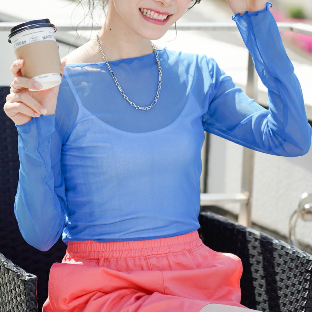 シアーメロープルオーバー レディース ネコポス 対応商品