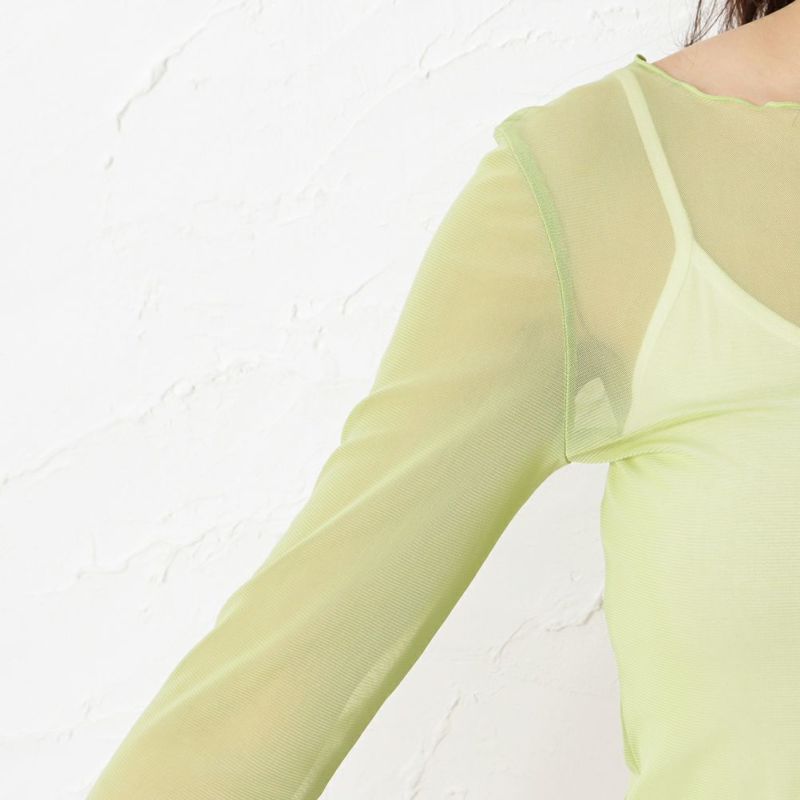 【オンラインストア限定】シアーメロープルオーバー レディース メール便 対応商品商品画像-21