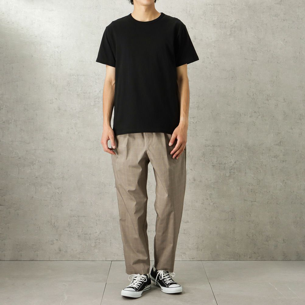 Navy Solotex R 使用 ワイドアンクルパンツ メンズ