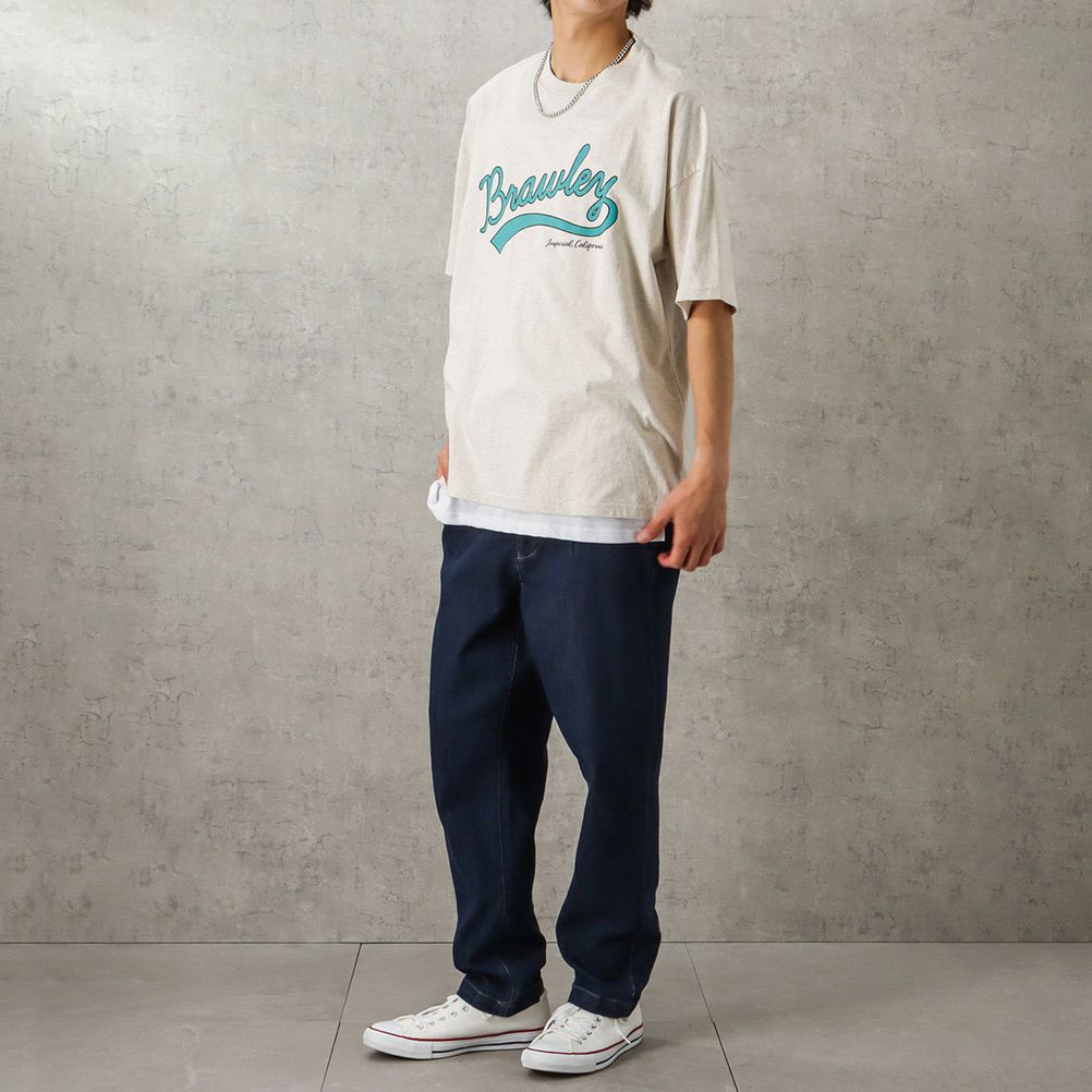 【オンラインストア限定】カレッジプリントTシャツアンサンブル アクセサリー付き メンズ メール便 対応商品商品サムネイル-4