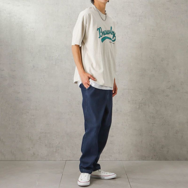 【オンラインストア限定】カレッジプリントTシャツアンサンブル アクセサリー付き メンズ メール便 対応商品商品画像-5