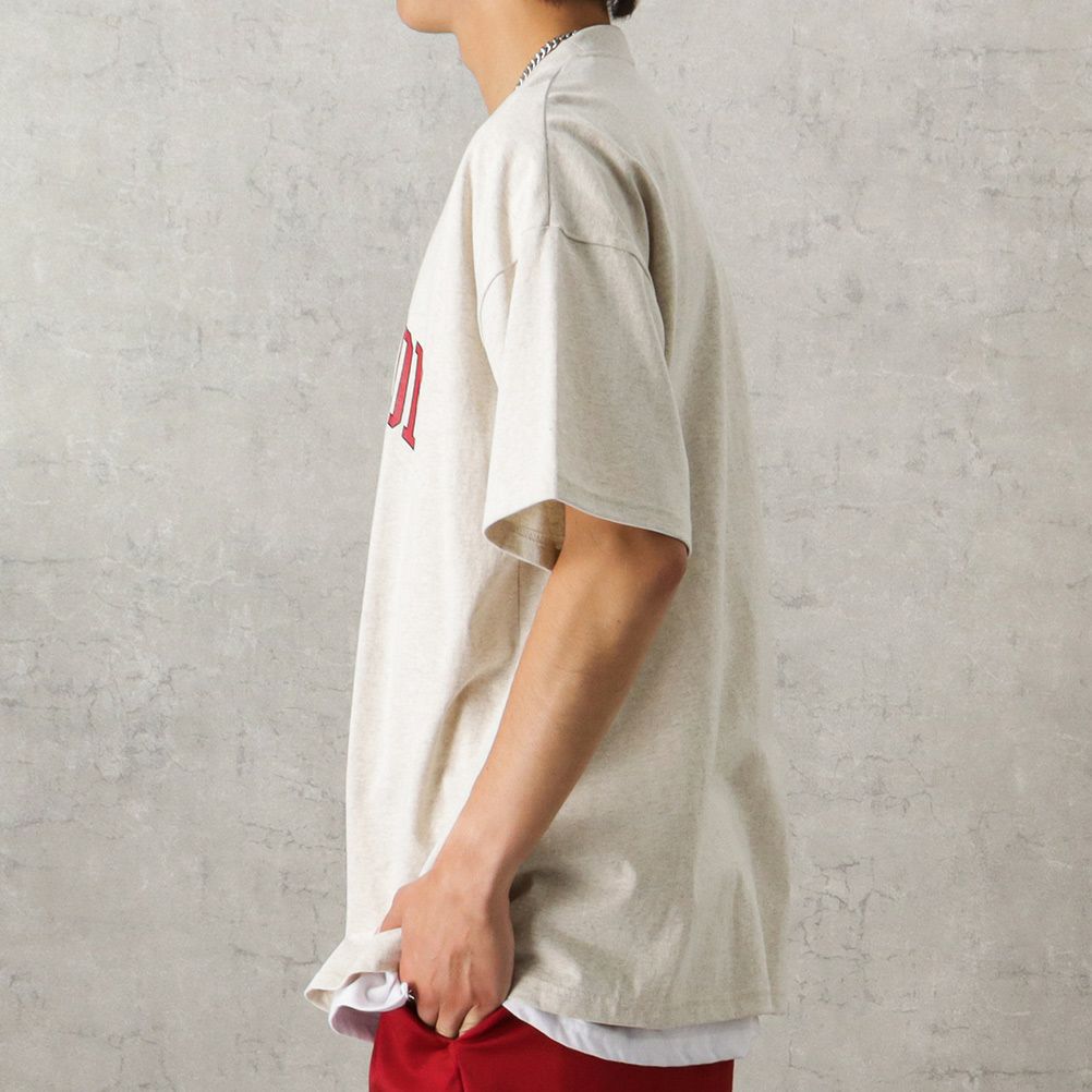 【オンラインストア限定】カレッジプリントTシャツアンサンブル アクセサリー付き メンズ メール便 対応商品商品画像-6