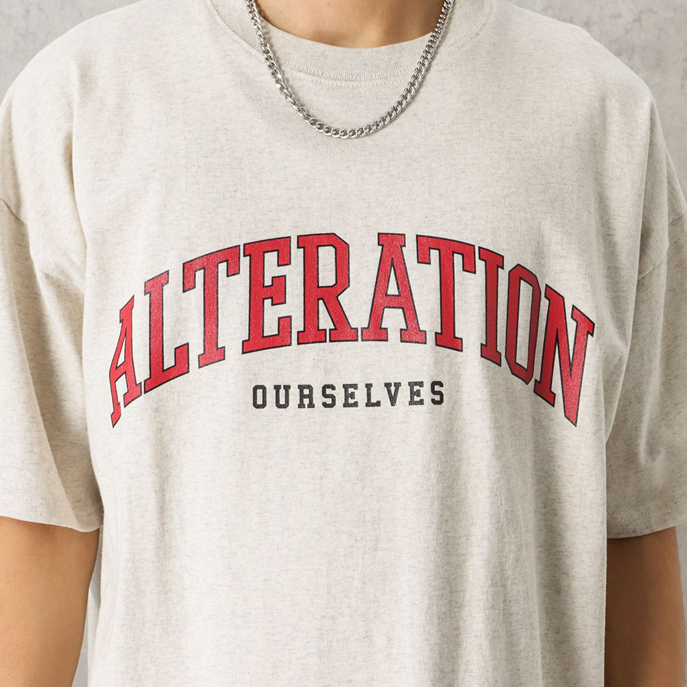 【オンラインストア限定】カレッジプリントTシャツアンサンブル アクセサリー付き メンズ メール便 対応商品商品画像-14