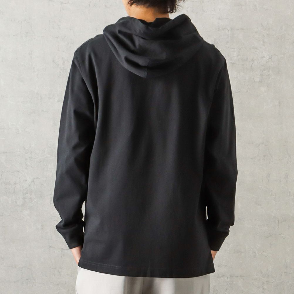 Champion ロゴ刺繍フード付きロングスリーブＴシャツ メンズ商品サムネイル-5