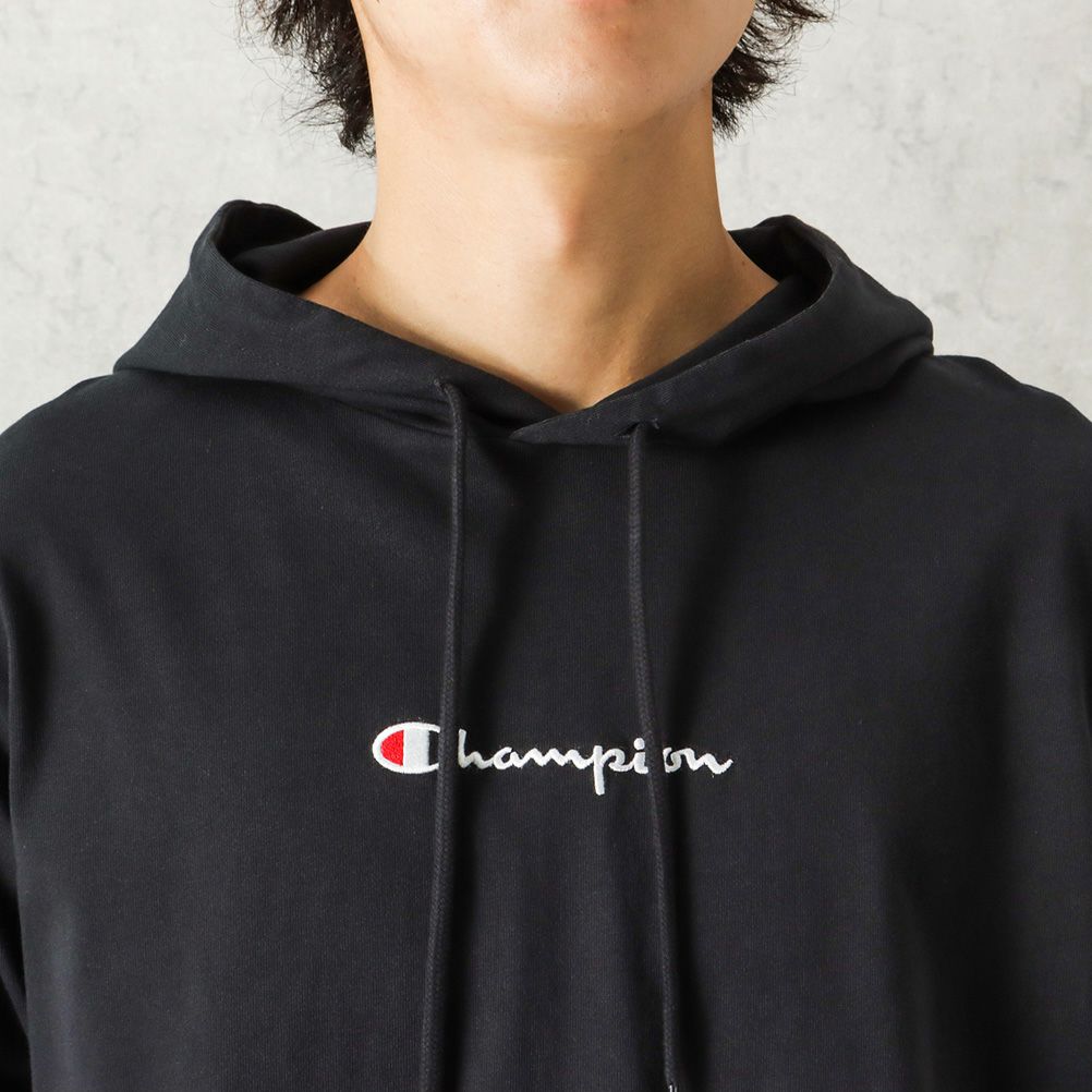 Champion ロゴ刺繍フード付きロングスリーブＴシャツ メンズ商品サムネイル-7