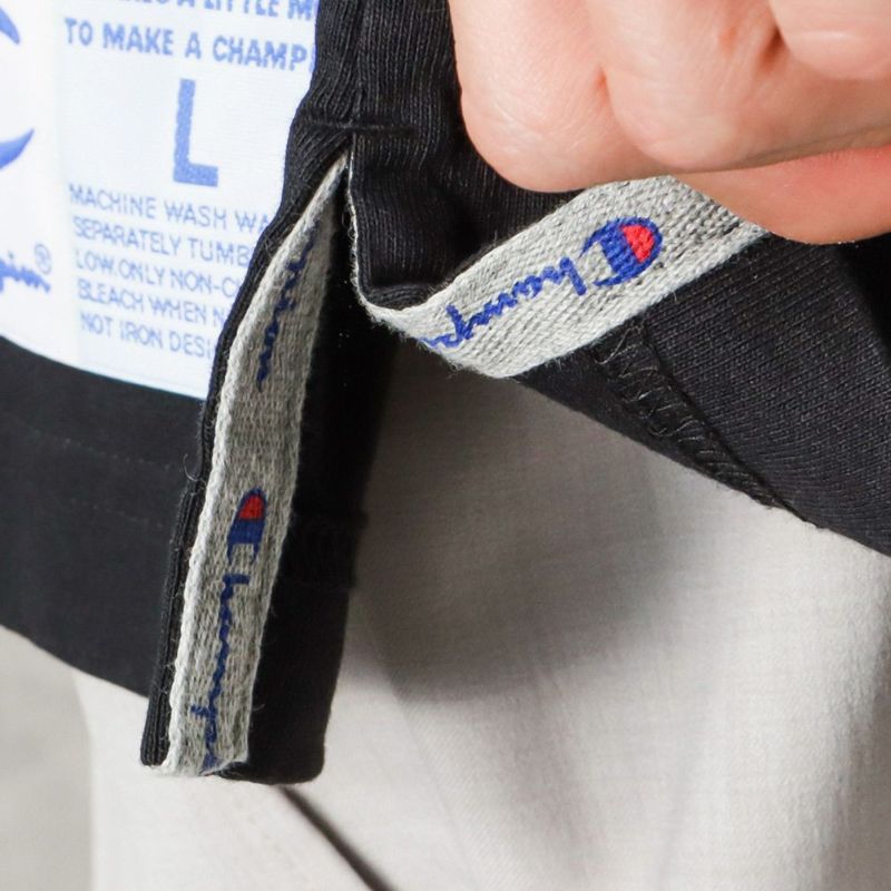 Champion ロゴ刺繍フード付きロングスリーブＴシャツ メンズ商品画像-14