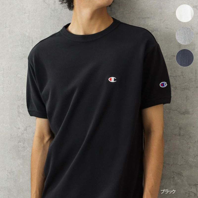 Champion ワンポイントcロゴtシャツ メンズ Champion ワンポイントcロゴtシャツ メンズ