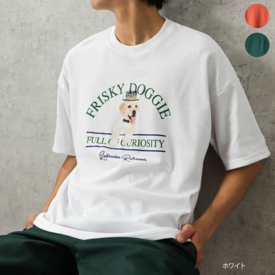【オンラインストア限定】アニマル落書きプリントTシャツ メンズ ネコポス 対応商品