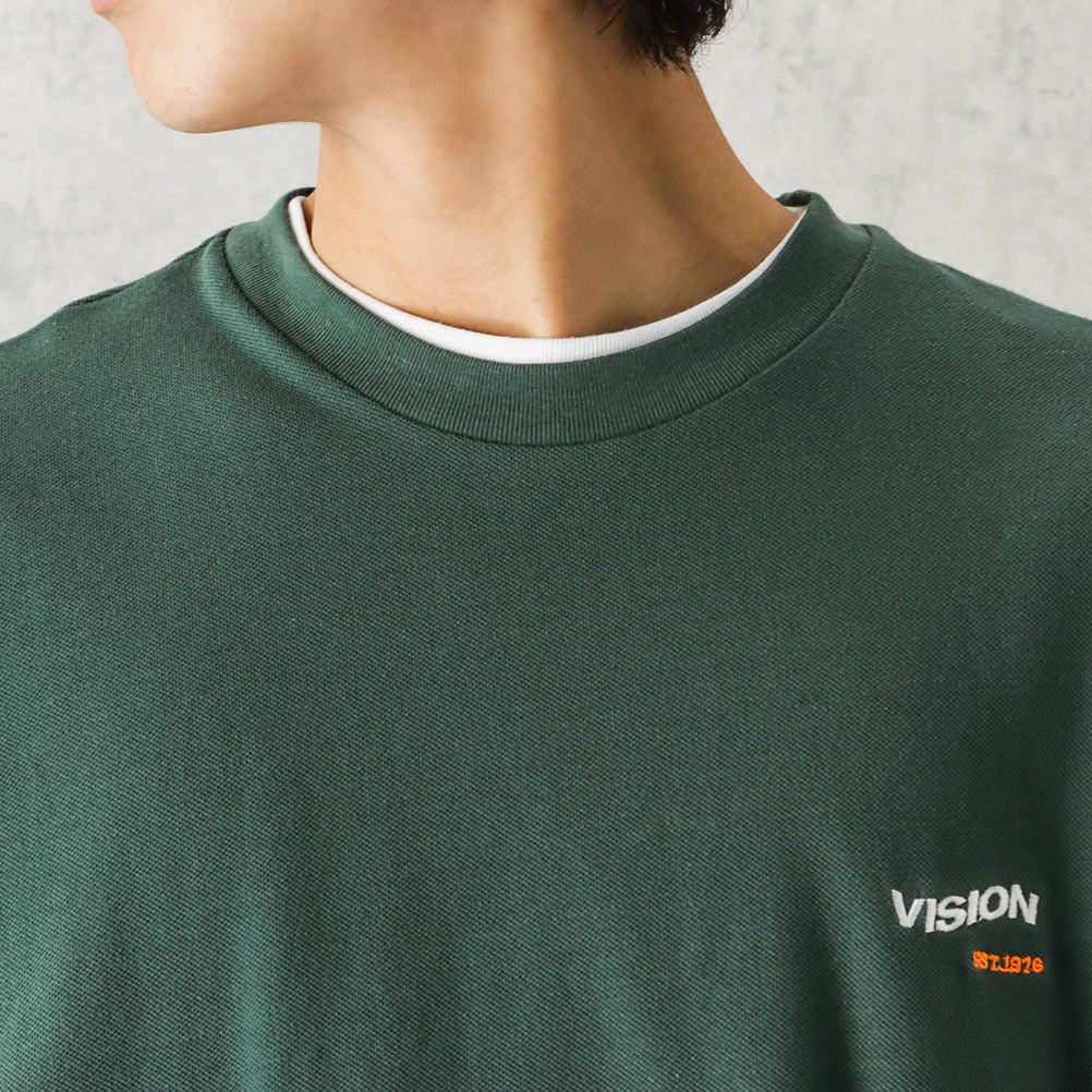 [期間限定価格]【オンラインストア限定】VISION STREET WEAR  鹿の子ベストアンサンブルTシャツ メンズ商品サムネイル-9