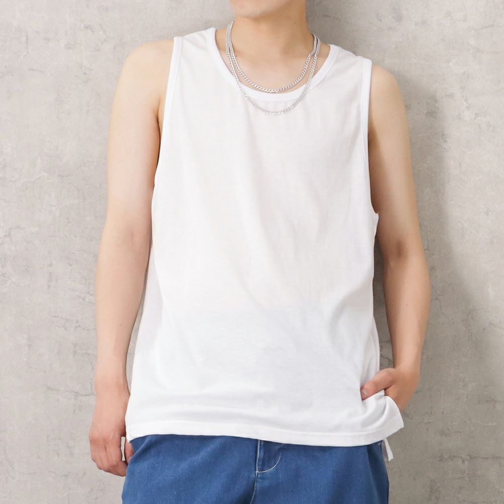 ポンチ素材 プリントTシャツアンサンブル アクセサリー付き メンズ ネコポス 対応商品