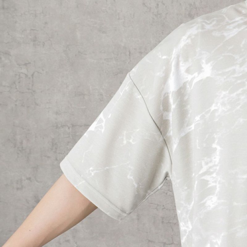 【オンラインストア限定】ポンチ素材 総柄プリントTシャツアンサンブル アクセサリー付き メンズ メール便 対応商品商品画像-10