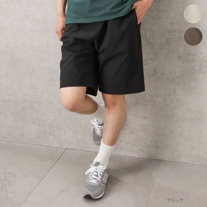 Navy イージーショートパンツ メンズ