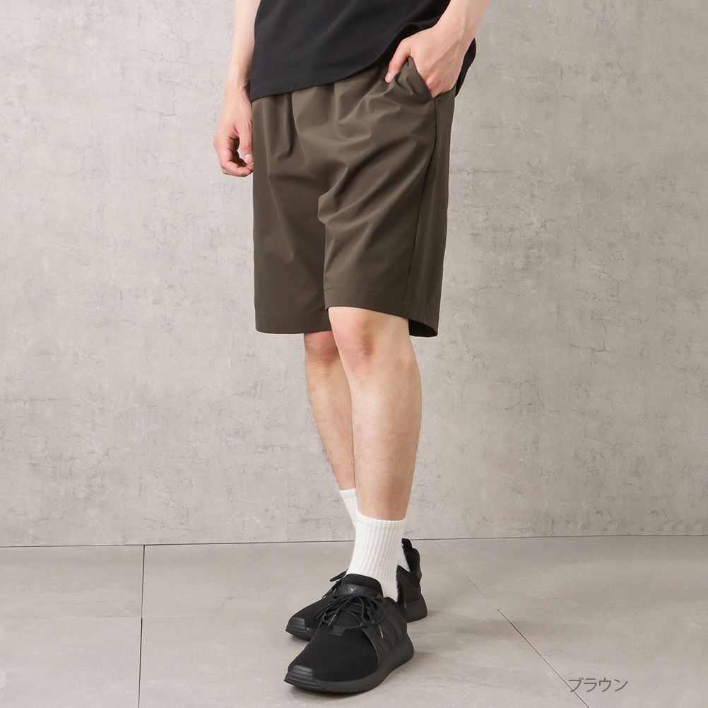 Navy イージーショートパンツ メンズ