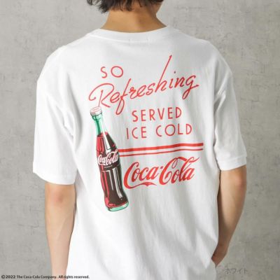 Coca-Cola コカ・コーラ 半袖プリントTシャツ メンズ