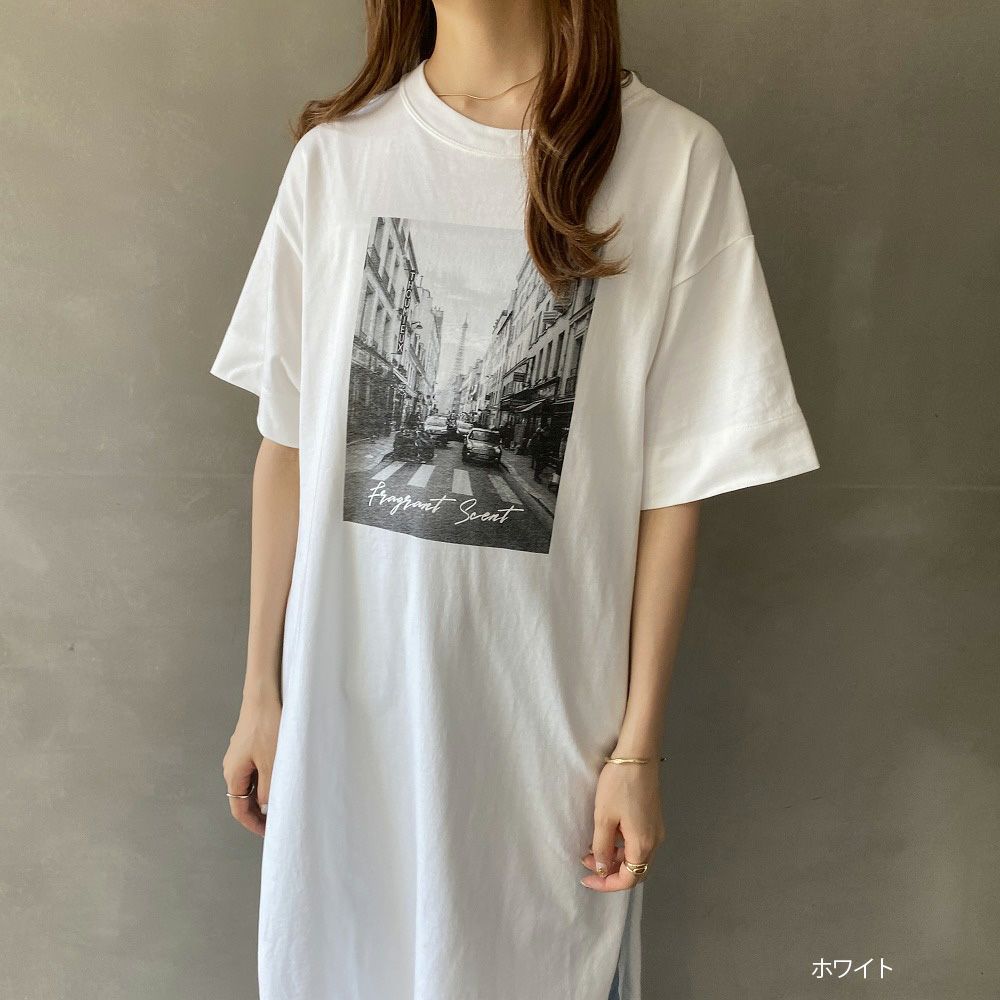Good Crew フォトtシャツワンピース レディース